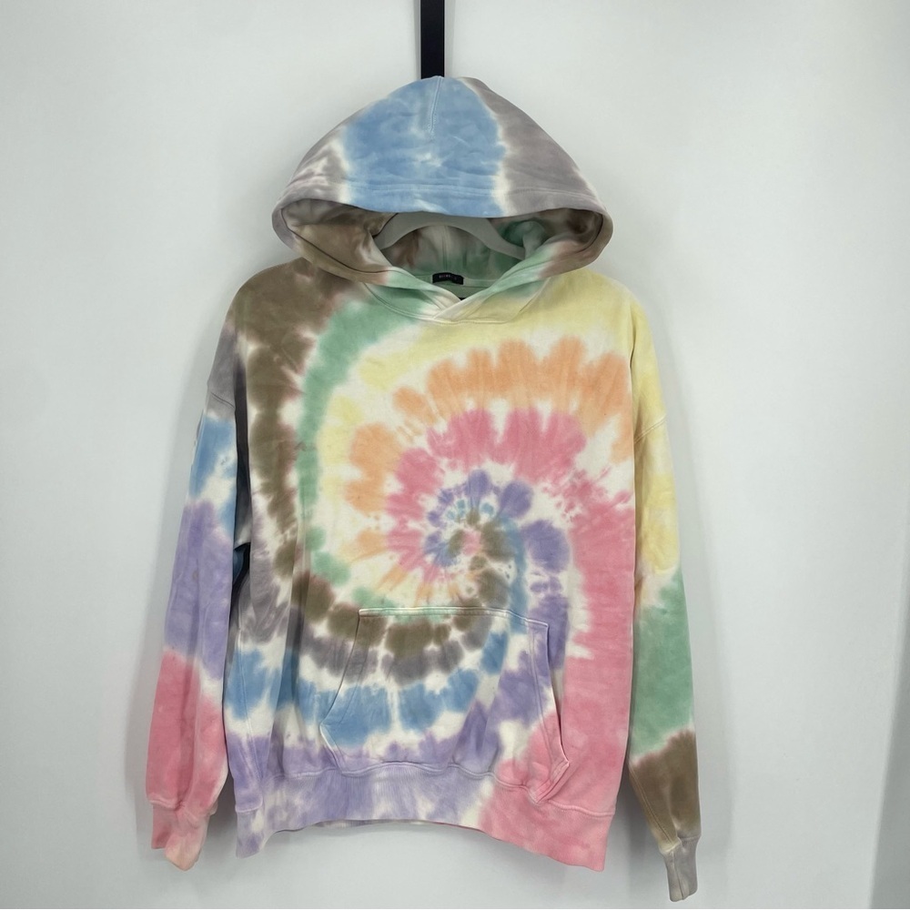 Abercrombie & Fitch Pride Collection Tie Dye Rainbow Hoodie Mens S